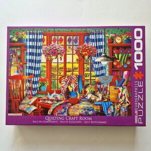 1000 Piece "Quilting Craft Room" Jigsaw Puzzle